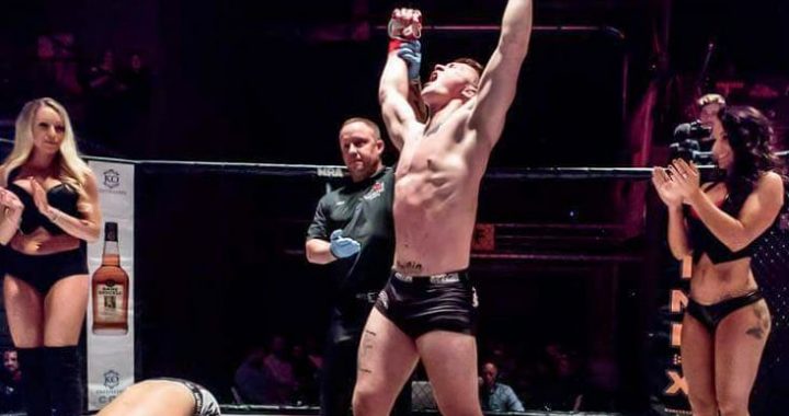 Zach Krapf looking for 2nd round TKO at Stellar Fights 40