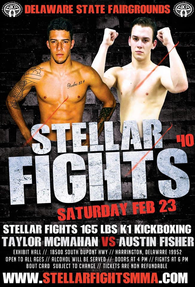 Taylor McMahan, Stellar Fights 40