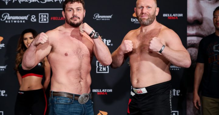 Bellator 215 weigh-in results - Mitrione vs. Kharitonov