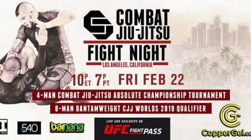 Eddie Bravo's Combat Jiu-Jitsu Fight Night is finally here! CJJFN is this Friday live from the world famous Florentine Gardens in El Monte, California.