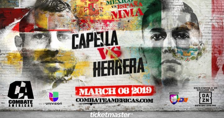 Combate Americas Announces "Mexico vs. Spain" Live TV Event Series; Begins March 8