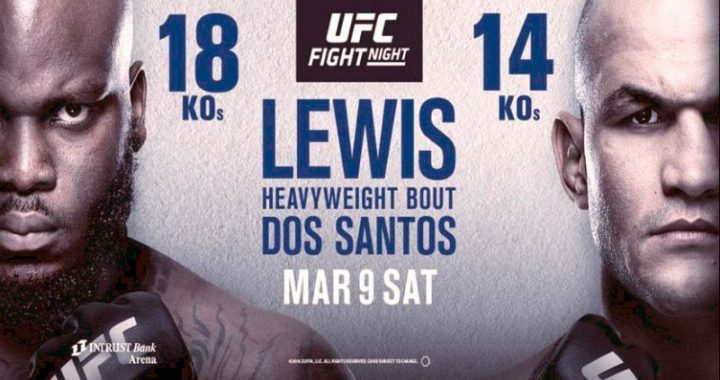 UFC Wichita weigh-in results - Lewis vs. Dos Santos