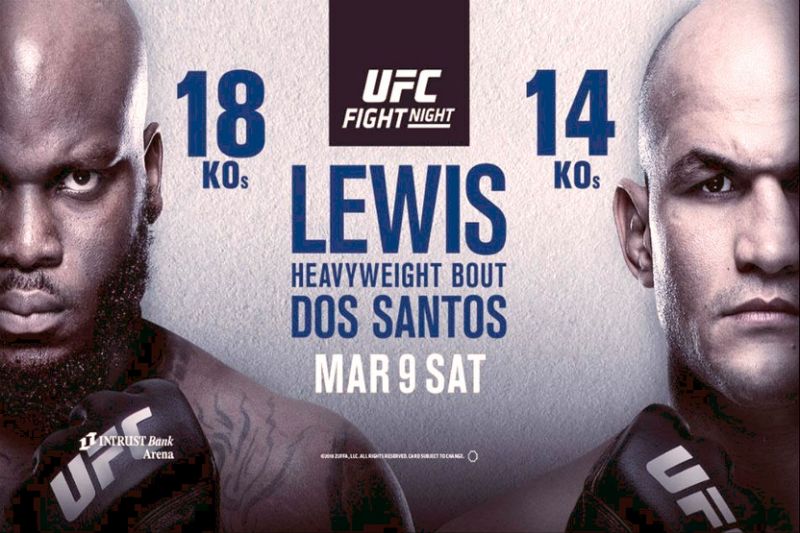 UFC Wichita weigh-in results - Lewis vs. Dos Santos