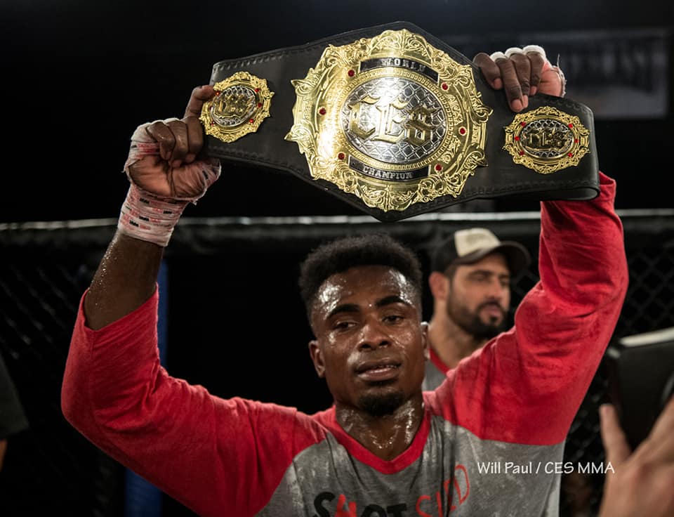 Jeremiah Wells - Photo courtesy of CES MMA and CES MMA Photographer Will Paul