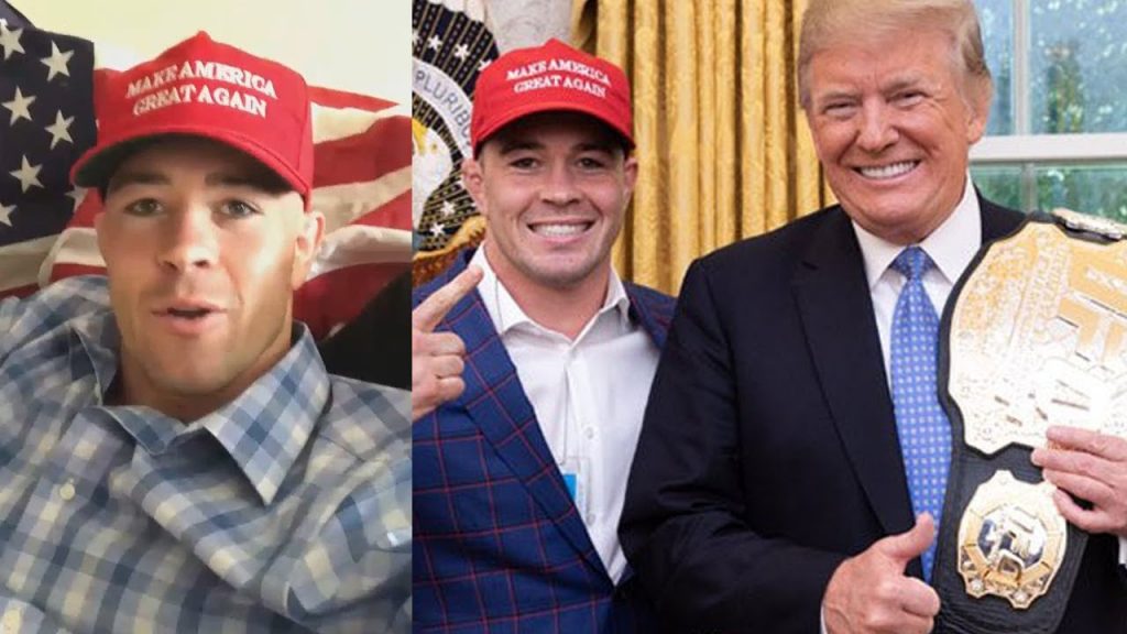 Colby Covington and Donald Trump