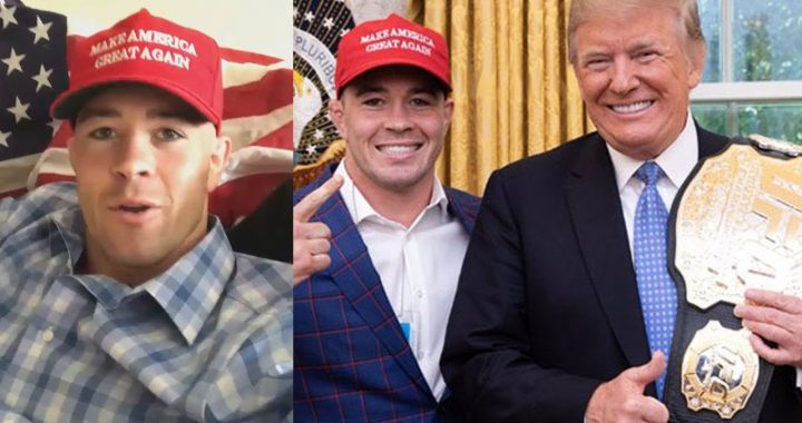 Colby Covington and Donald Trump