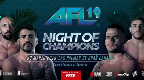 AFL MMA 19 - Daniel Requeijo vs Nicolas Joannes