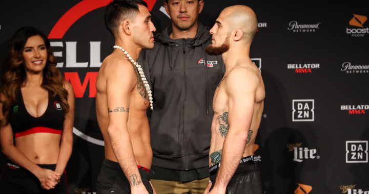 Weigh-In Results for Bellator 218: Sanchez vs. Karakhanyan 2