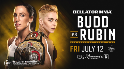 Julia Budd Defends Her Bellator Featherweight World Title Against Olga Rubin on July 12