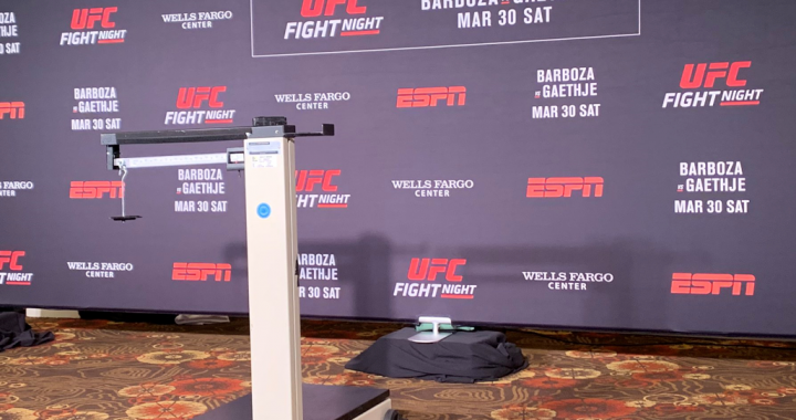 UFC on ESPN 2 weigh-in results - Barboza vs. Gaethje - UFC Philadelphia