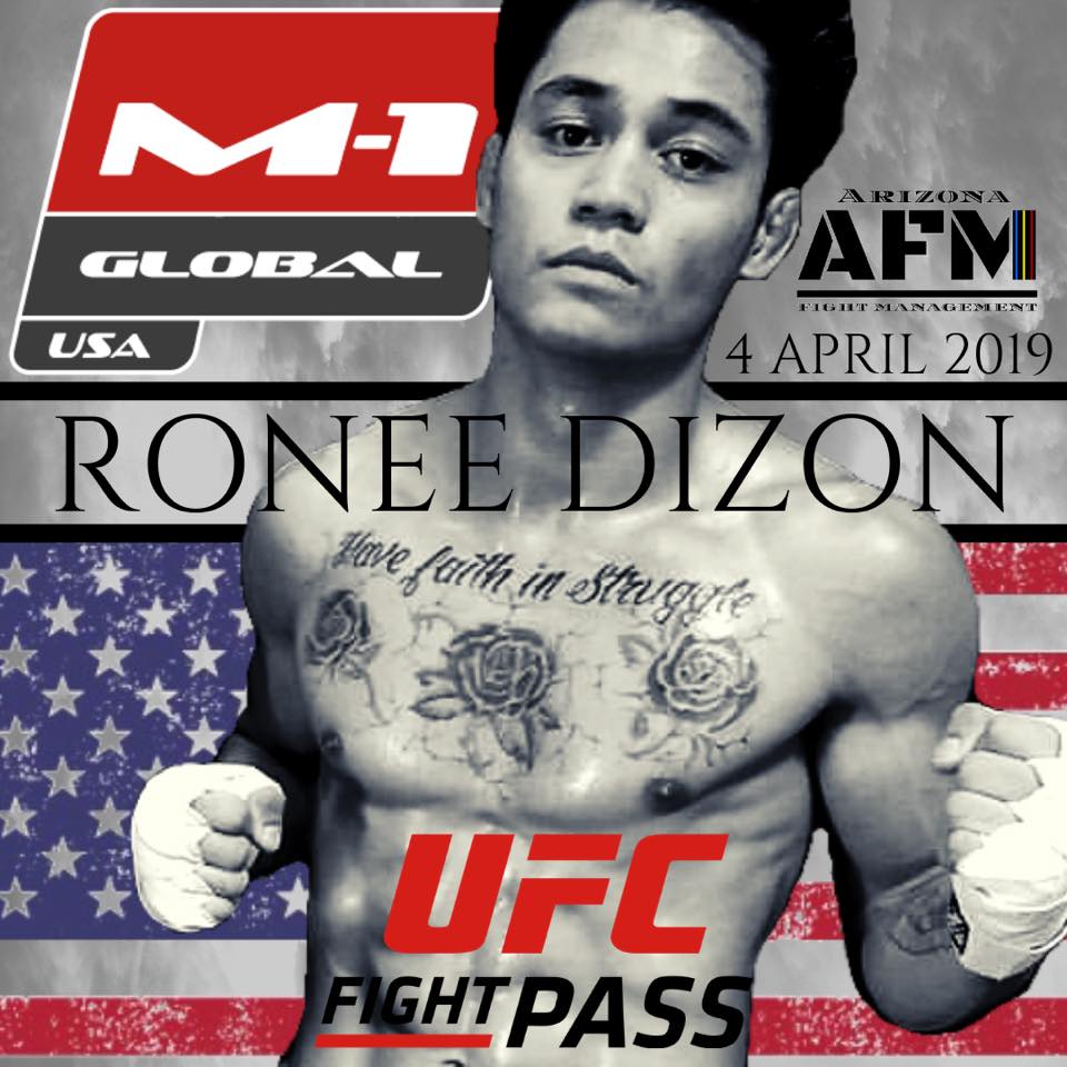 Ronee Dizon, Road to M-1 USA 2