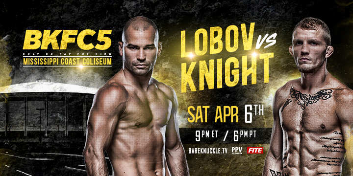 Bare Knuckle FC 5 weigh-in results - Knight vs. Lobov