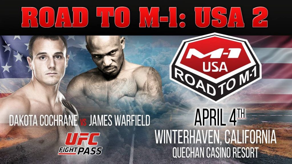 Road to M-1: USA 2 results - Cochrane vs. Warfield