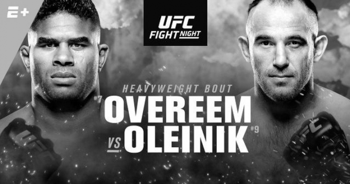 UFC Fight Night: Overeem vs. Oleinik results - UFC Saint Petersburg