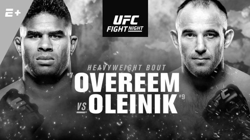 UFC Fight Night: Overeem vs. Oleinik results - UFC Saint Petersburg