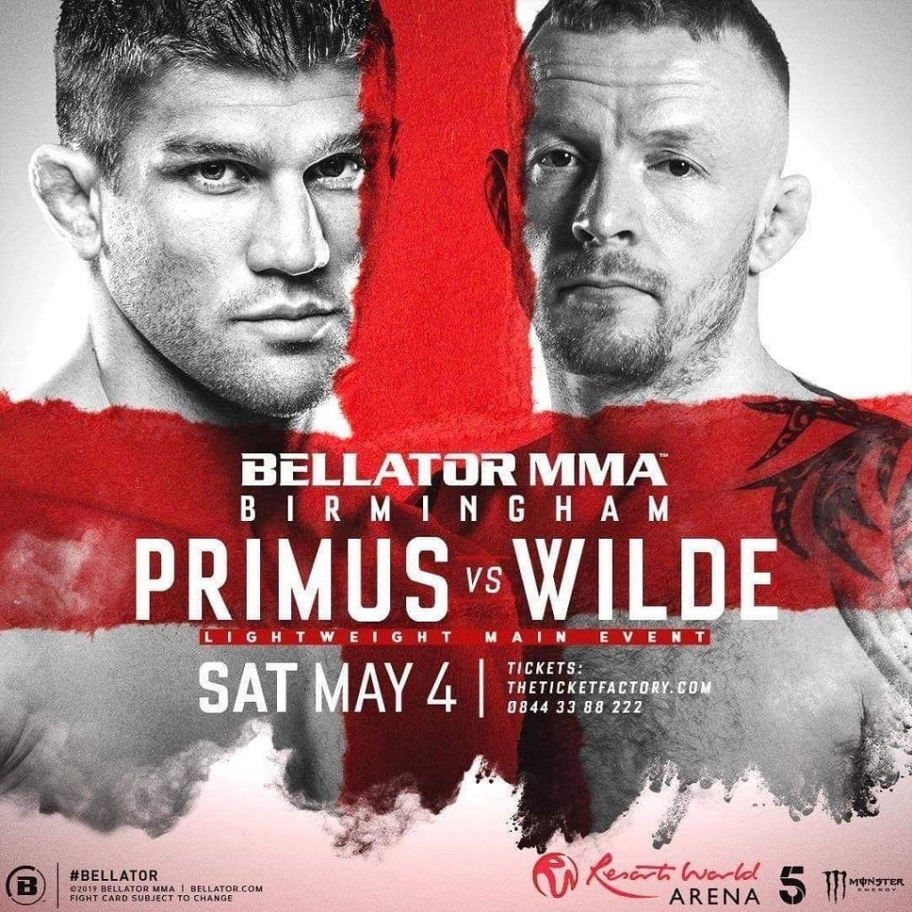 Bellator Birmingham: Primus vs Wilde Full Fight Card1024 x 1024