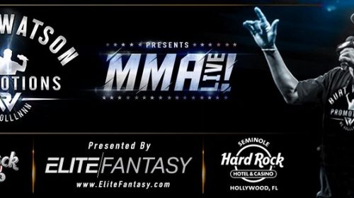 Burt Watson brings MMA Live to the Hard Rock in South Florida!