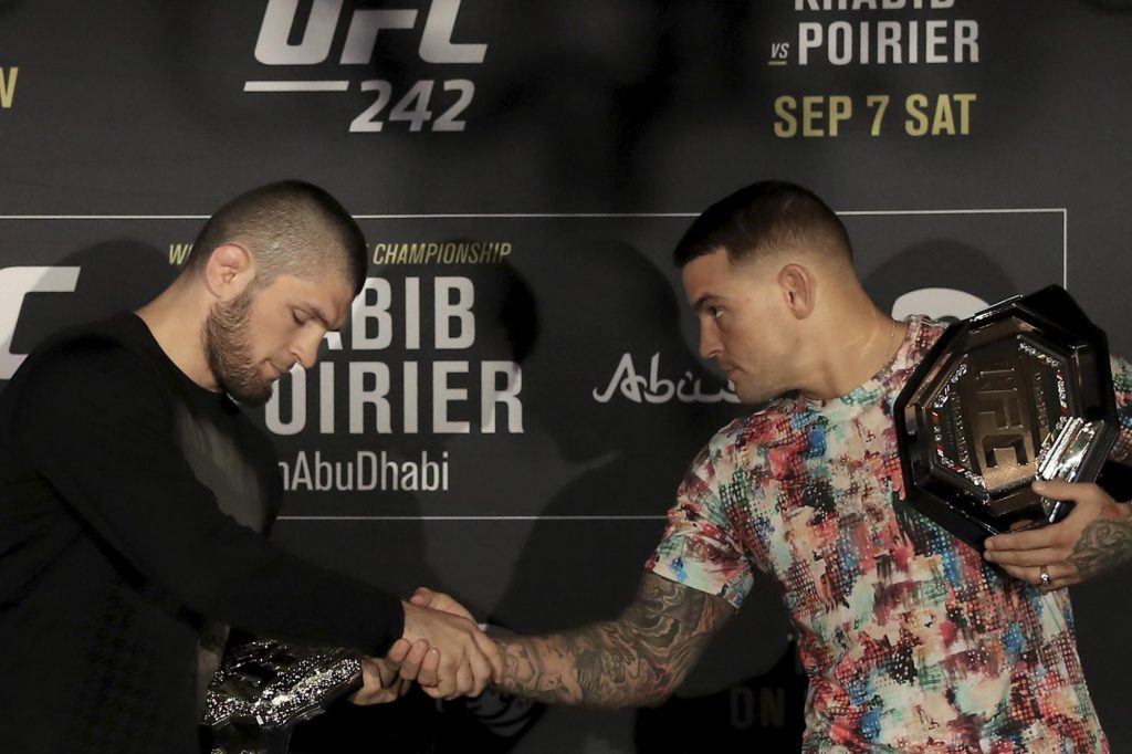 ufc 242, dustin poirier, khabib nurmagomedov