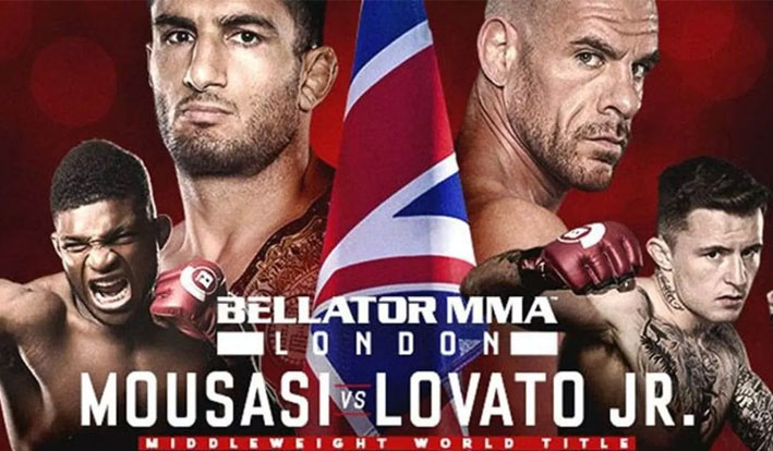 Bellator London Live Results - Mousasi vs. Lovato Jr.