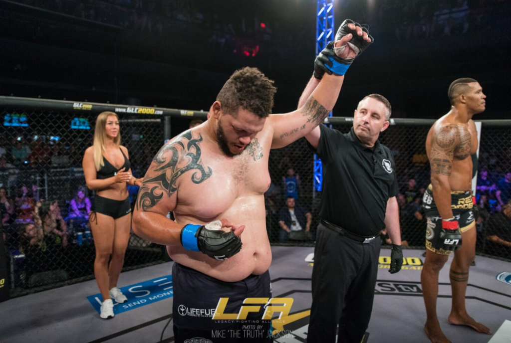 LFA 70 Results, Martin Advances to Heavyweight Tournament Finals by DQ