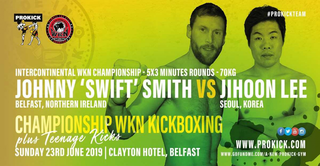 Johnny Smith, Lee Ji Hoon, ProKick, WKN InterContinental Welterweight title