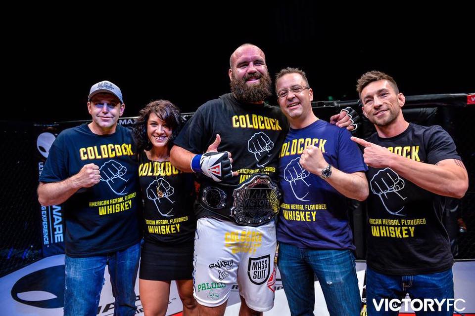 Daniel Gallemore (center) and Robert Carver (blue t-shirt)