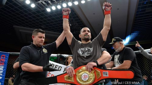 CES MMA 60, Greg Rebello defends CES heavyweight title against Kevin Haley