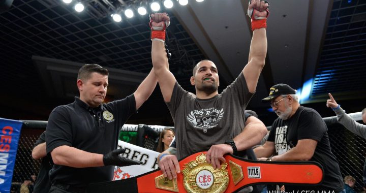 CES MMA 60, Greg Rebello defends CES heavyweight title against Kevin Haley