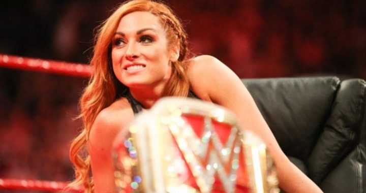 WWE women’s wrestler, Becky Lynch