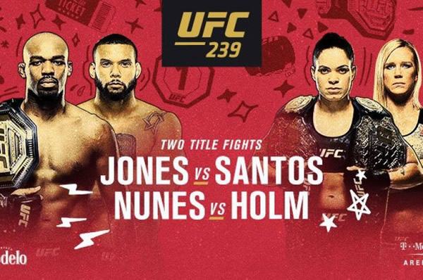 Jones vs. Santos, Nunes vs. Holm: UFC 239 Predictions