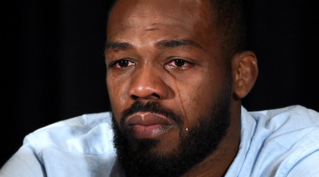 UFC 239 Jon Jones crying Jon Jones