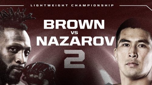 Titan FC 56, Martin Brown, Beibit Nazarov