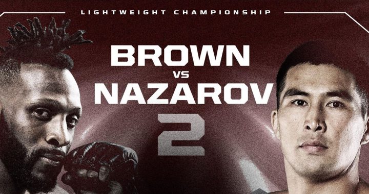 Titan FC 56, Martin Brown, Beibit Nazarov