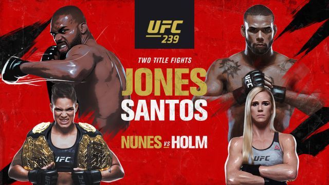 UFC 239 results - Jones vs. Santos, Nunes vs. Holm