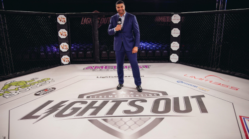 Shawne Merriman hosts another Lights Out Xtreme Fighting card on Independence Day Weekend