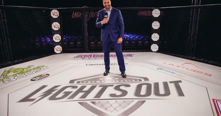 Shawne Merriman hosts another Lights Out Xtreme Fighting card on Independence Day Weekend