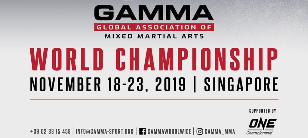 ONE Championship and GAMMA to hold GAMMA World Championships in Singapore