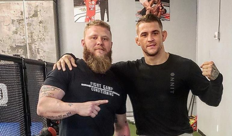 American Top Team Phil Daru training Poirier ahead of UFC 242