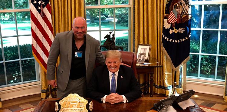 President Trump, Dana White