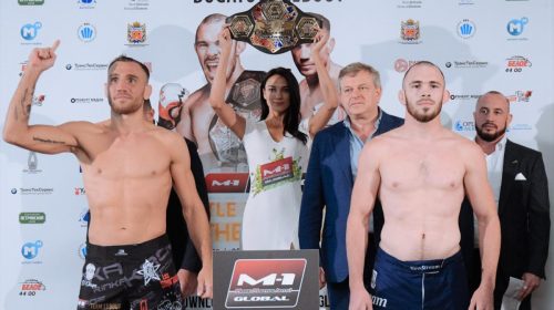Roman Bogatov and Mickael Lebout, M-1 Challenge 104