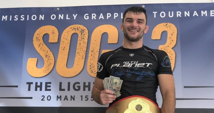 Keith Krikorian dominates at SOGI 3 lightweight tournament