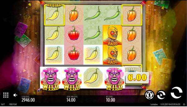 Luchadora Video Slot