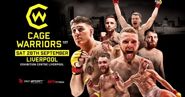 Cage Warriors 107 Full Fight Card and Broadcast Details Announced