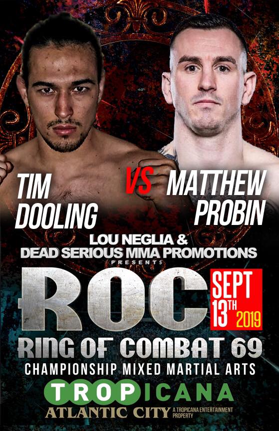 Ring of Combat 69, ROC 69, Tim Dooling, Matthew Probin