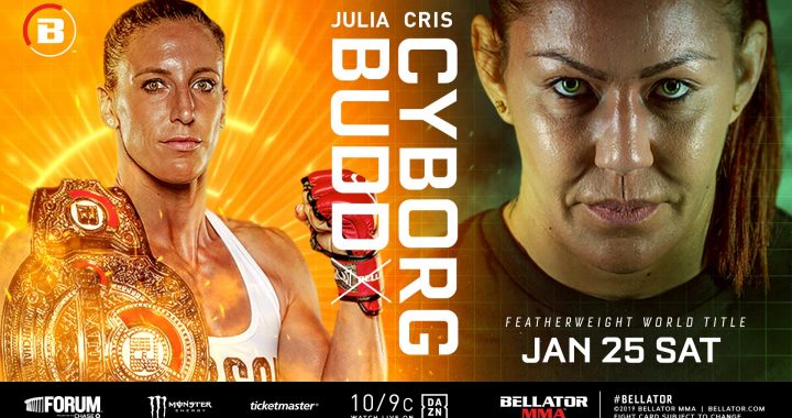 Bellator Featherweight Championship Superfight Between Julia Budd & Cris 'Cyborg' is Official