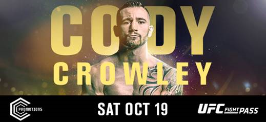 UFC Fight Pass, Cody Crowley