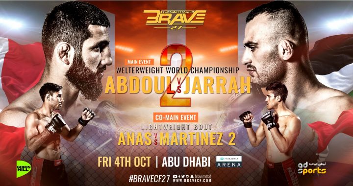 Brave CF 27 Abdoul vs Jarrah 2 - Official PPV Live Stream