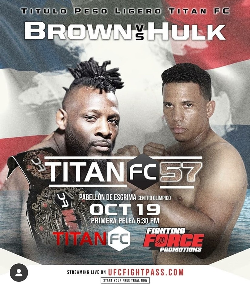 Titan FC 57 results - Brown vs. Paulino