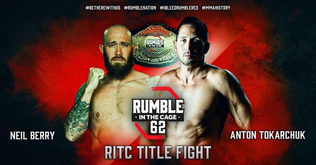 Rumble in the Cage 62 live results - Order and Watch