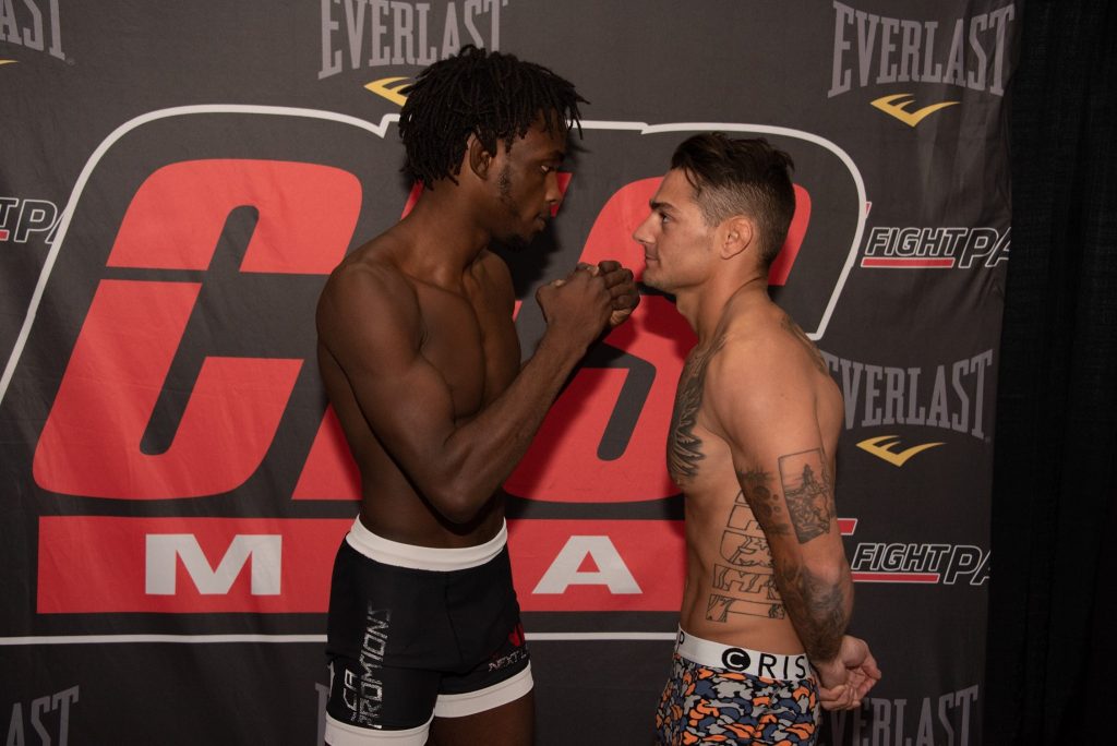 CES MMA 59 weigh-in results - Kody Nordby returns